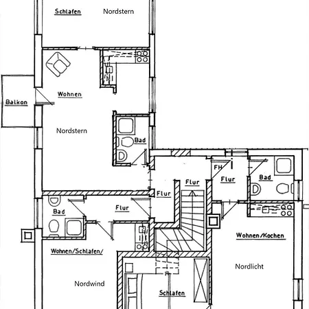 Ferienwohnung Nordlicht Im Haus Kaya, Hafenstrasse Wyk auf Föhr Exterior foto